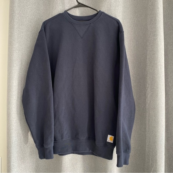 Carhartt Other - Carhartt Loose Fit Men's Navy Crew Neck Sweatshirt M